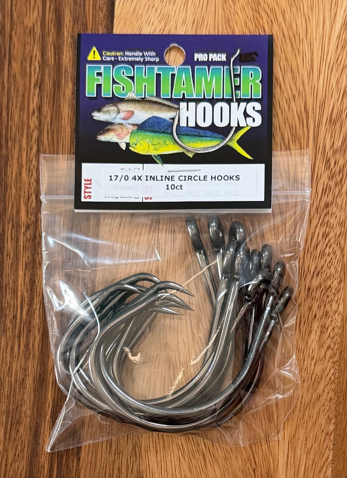 4X Inline Circle - 10 Pack - Fishing Hooks