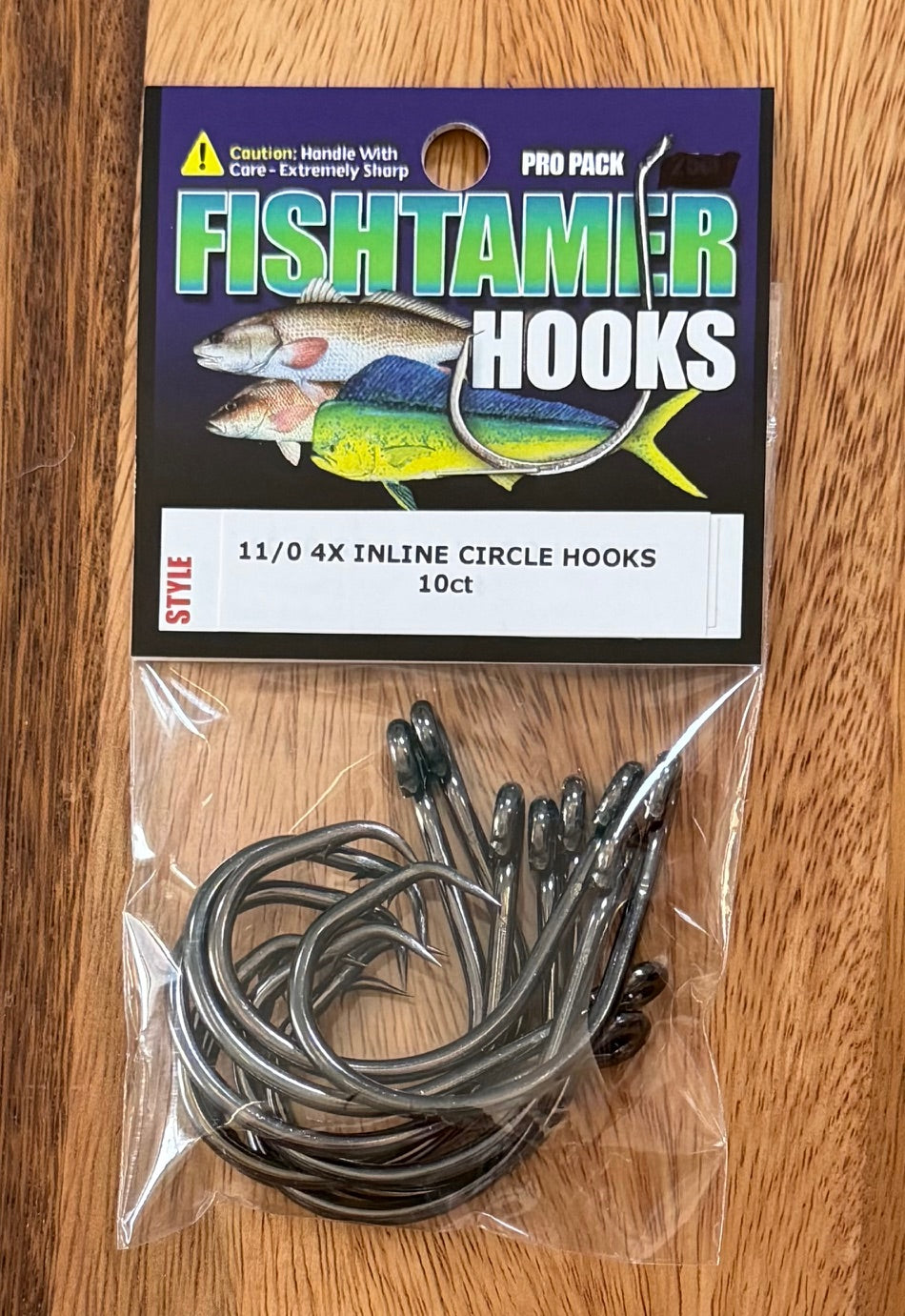 4X Inline Circle - 10 Pack - Fishing Hooks