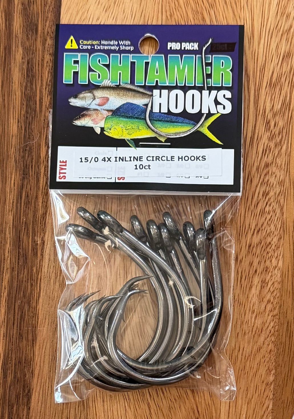 4X Inline Circle - 10 Pack - Fishing Hooks