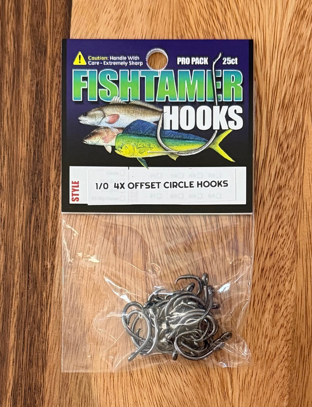 4X Offset Circle - 25 Pack - Fishing Hooks