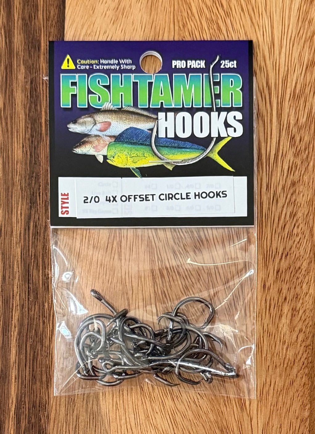 4X Offset Circle - 25 Pack - Fishing Hooks