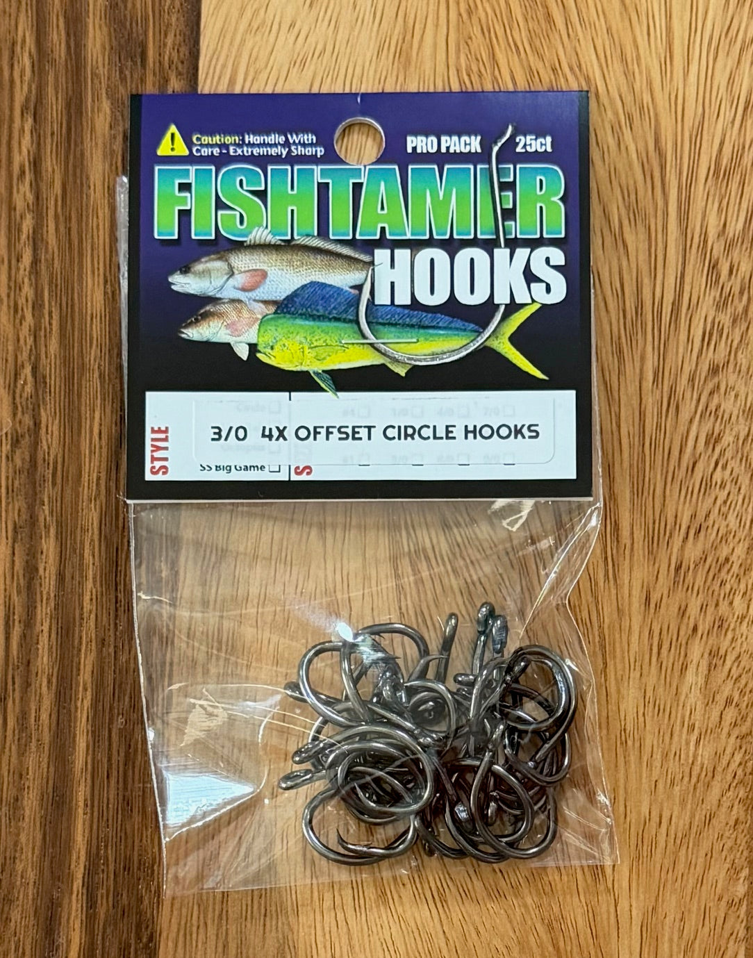 4X Offset Circle - 25 Pack - Fishing Hooks