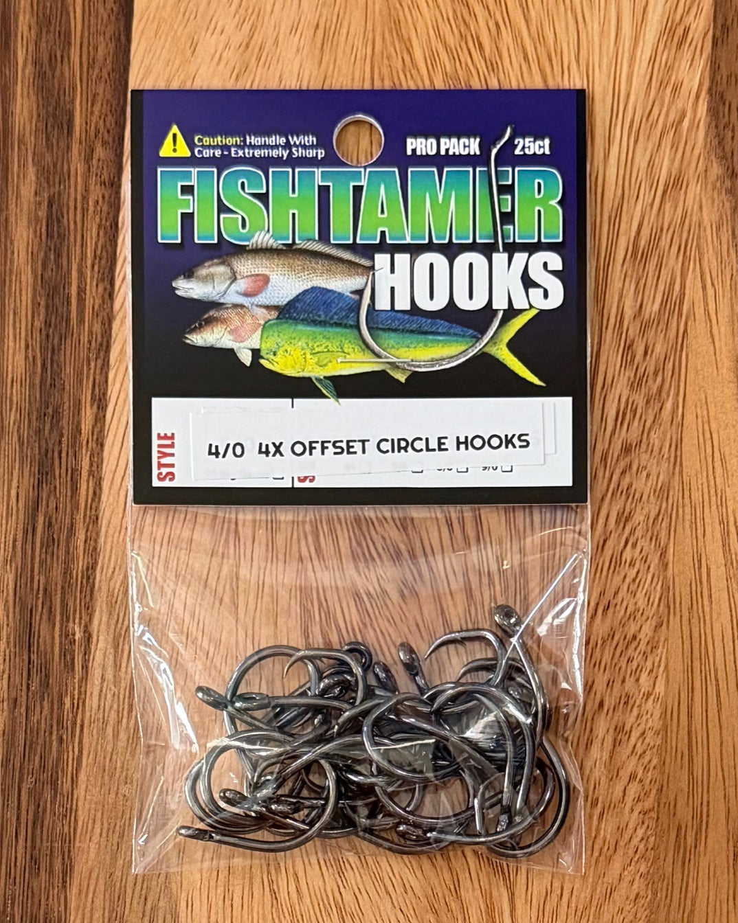 4X Offset Circle - 25 Pack - Fishing Hooks