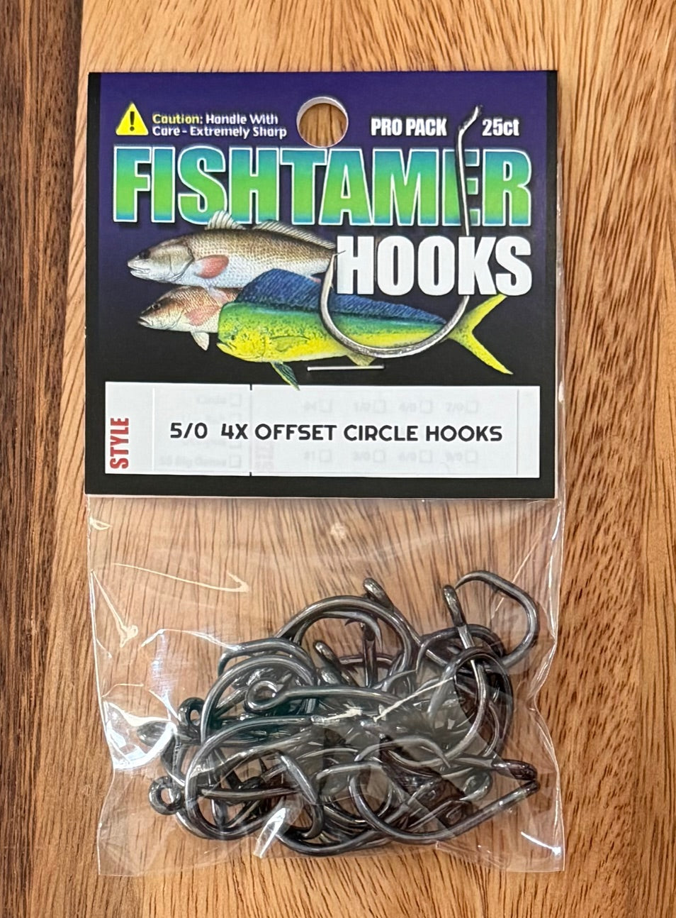 4X Offset Circle - 25 Pack - Fishing Hooks