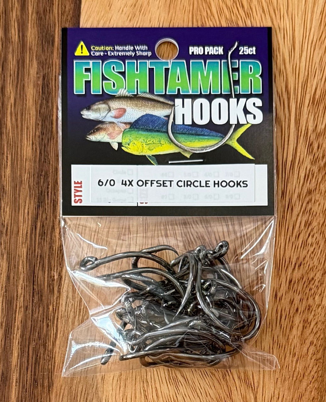 4X Offset Circle - 25 Pack - Fishing Hooks