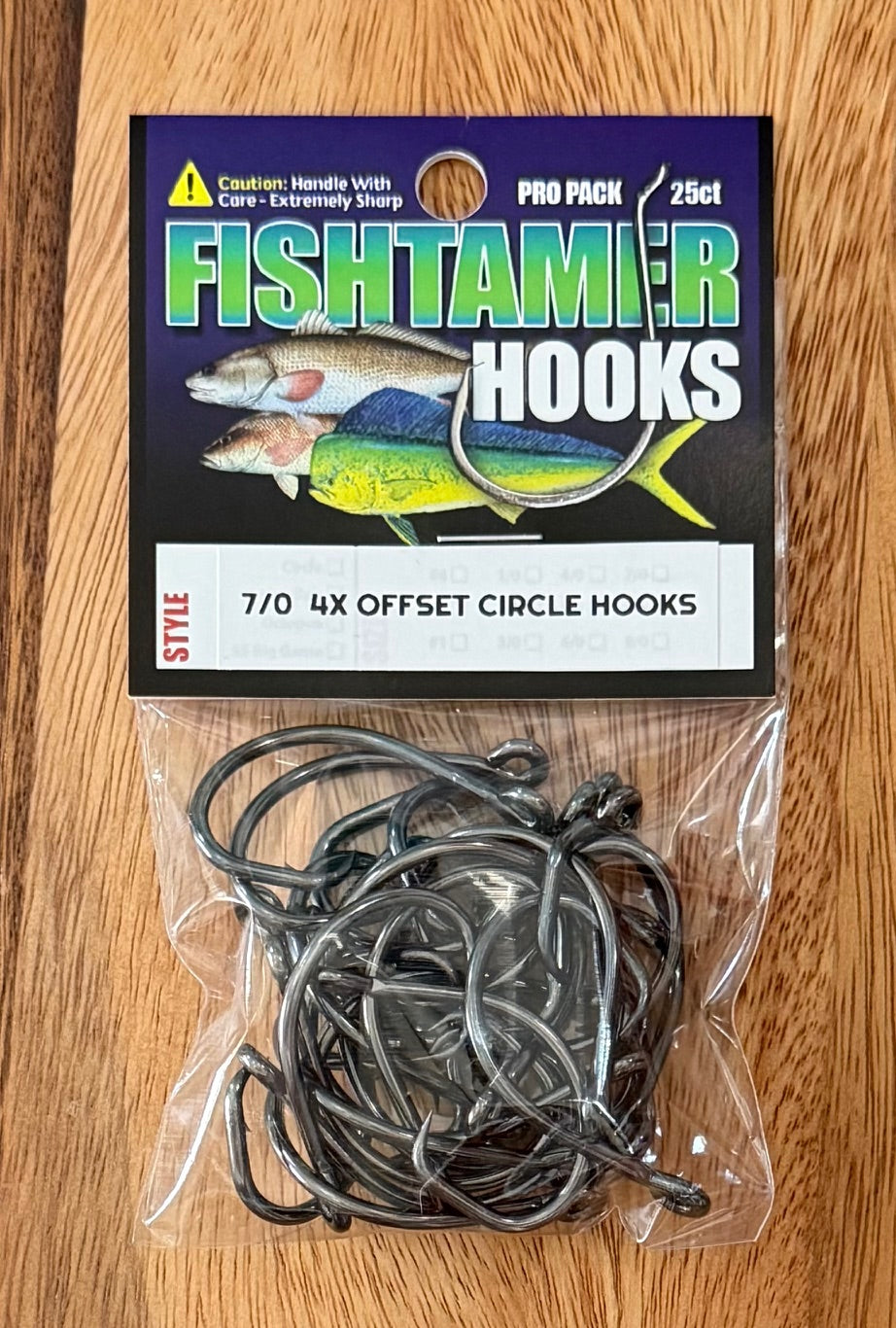 4X Offset Circle - 25 Pack - Fishing Hooks
