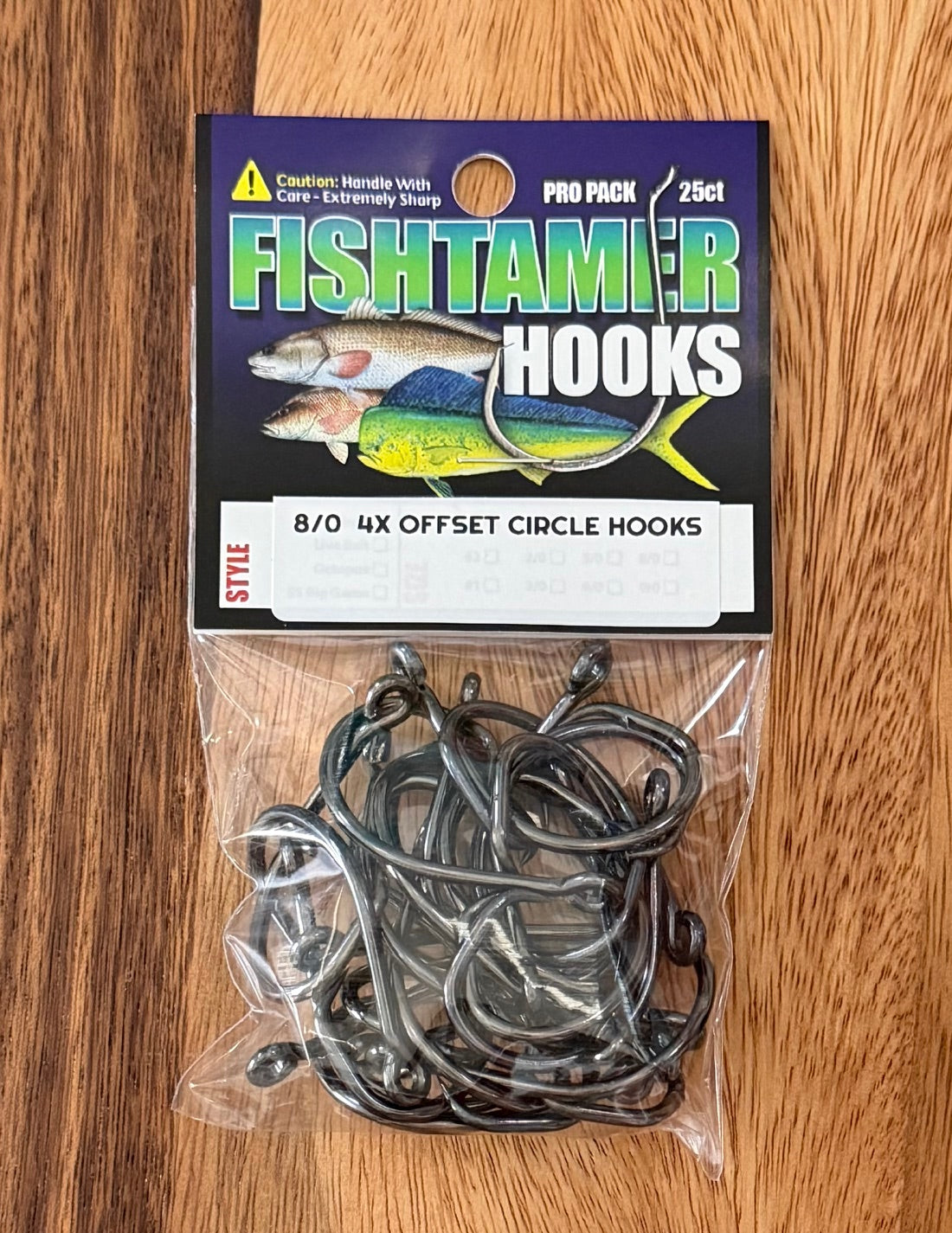 4X Offset Circle - 25 Pack - Fishing Hooks
