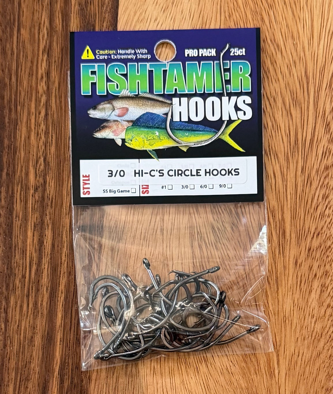 HI-Cs Circle - 25 Pack - Fishing Hooks