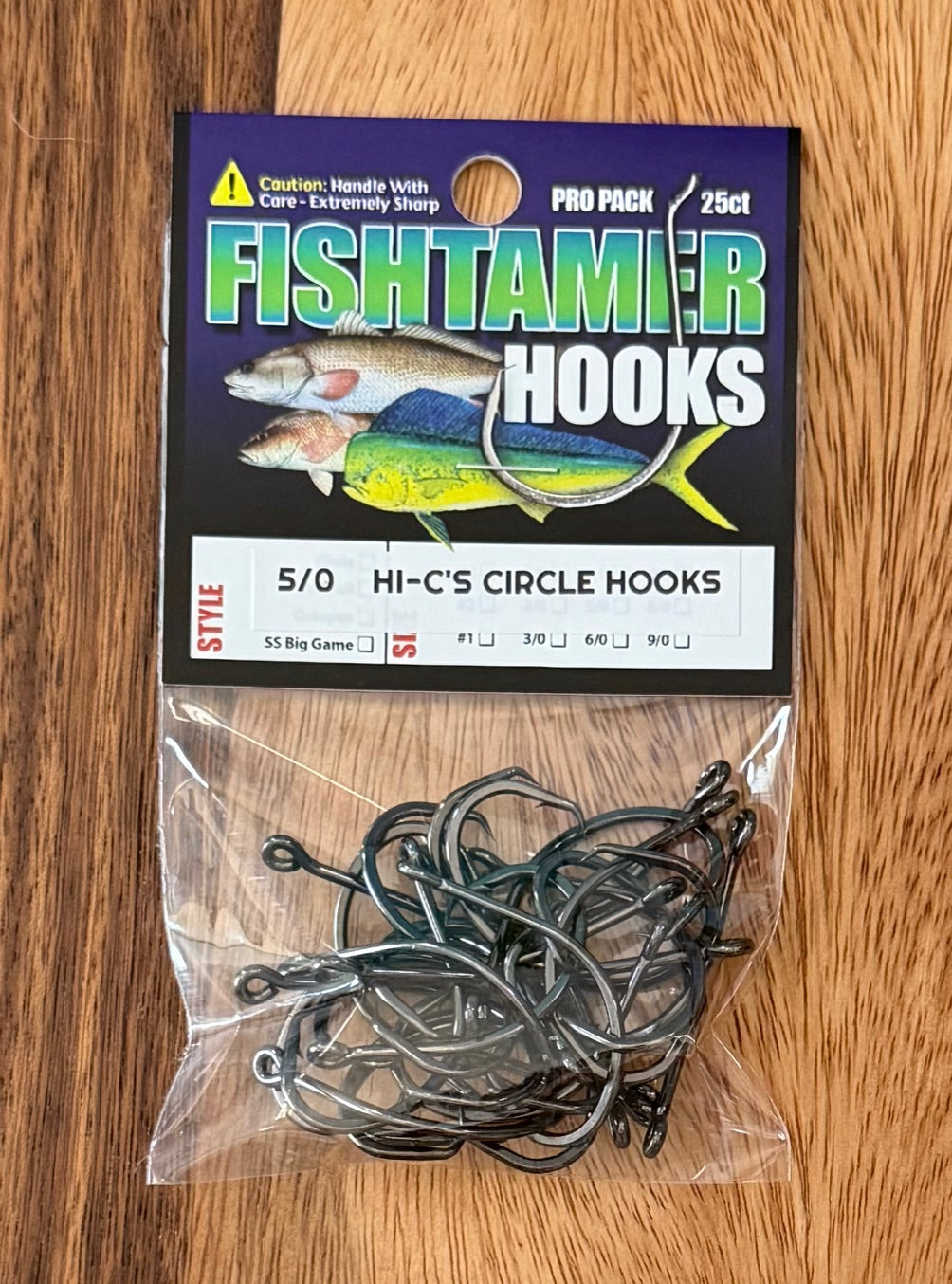 HI-Cs Circle - 25 Pack - Fishing Hooks