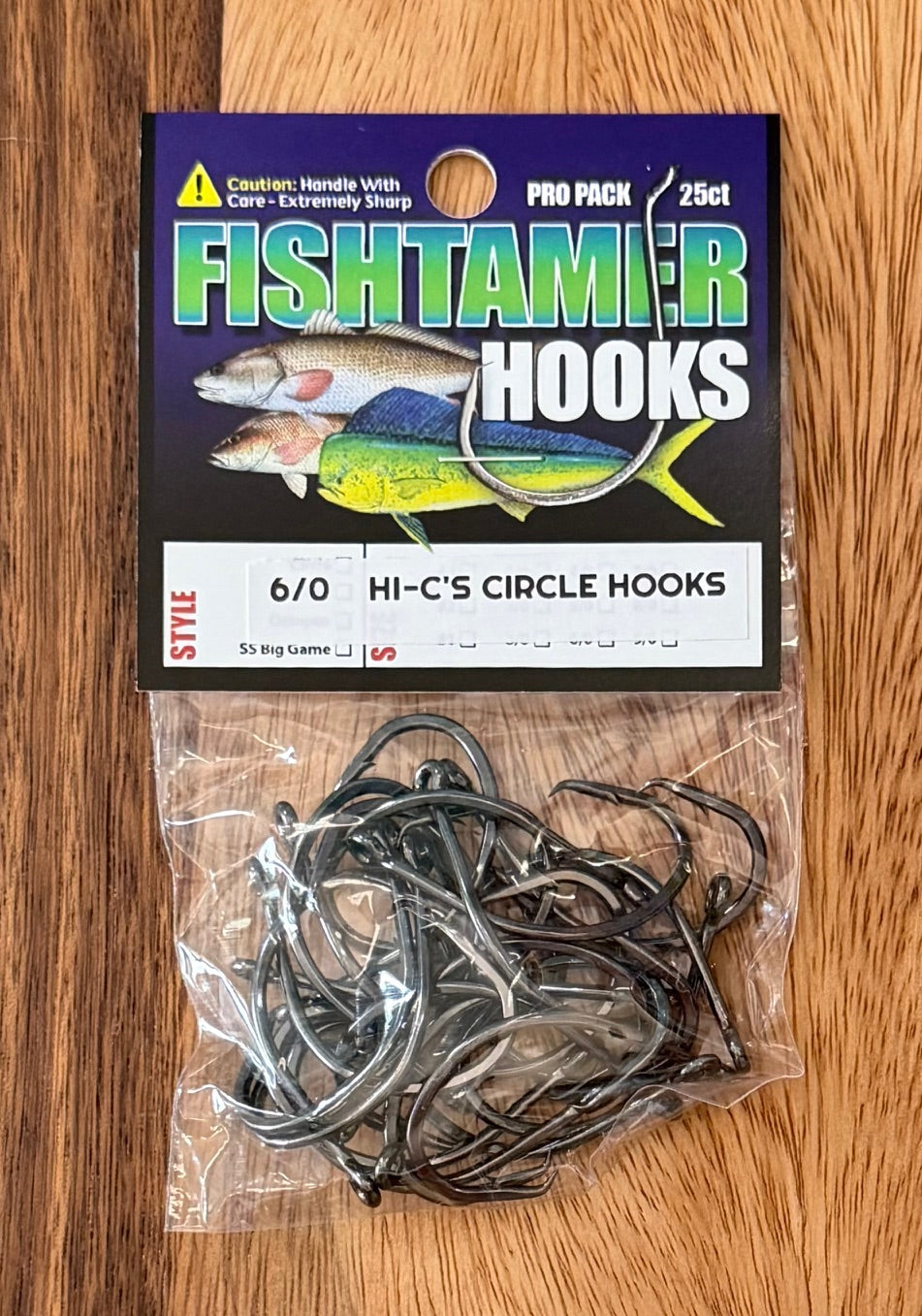 HI-Cs Circle - 25 Pack - Fishing Hooks