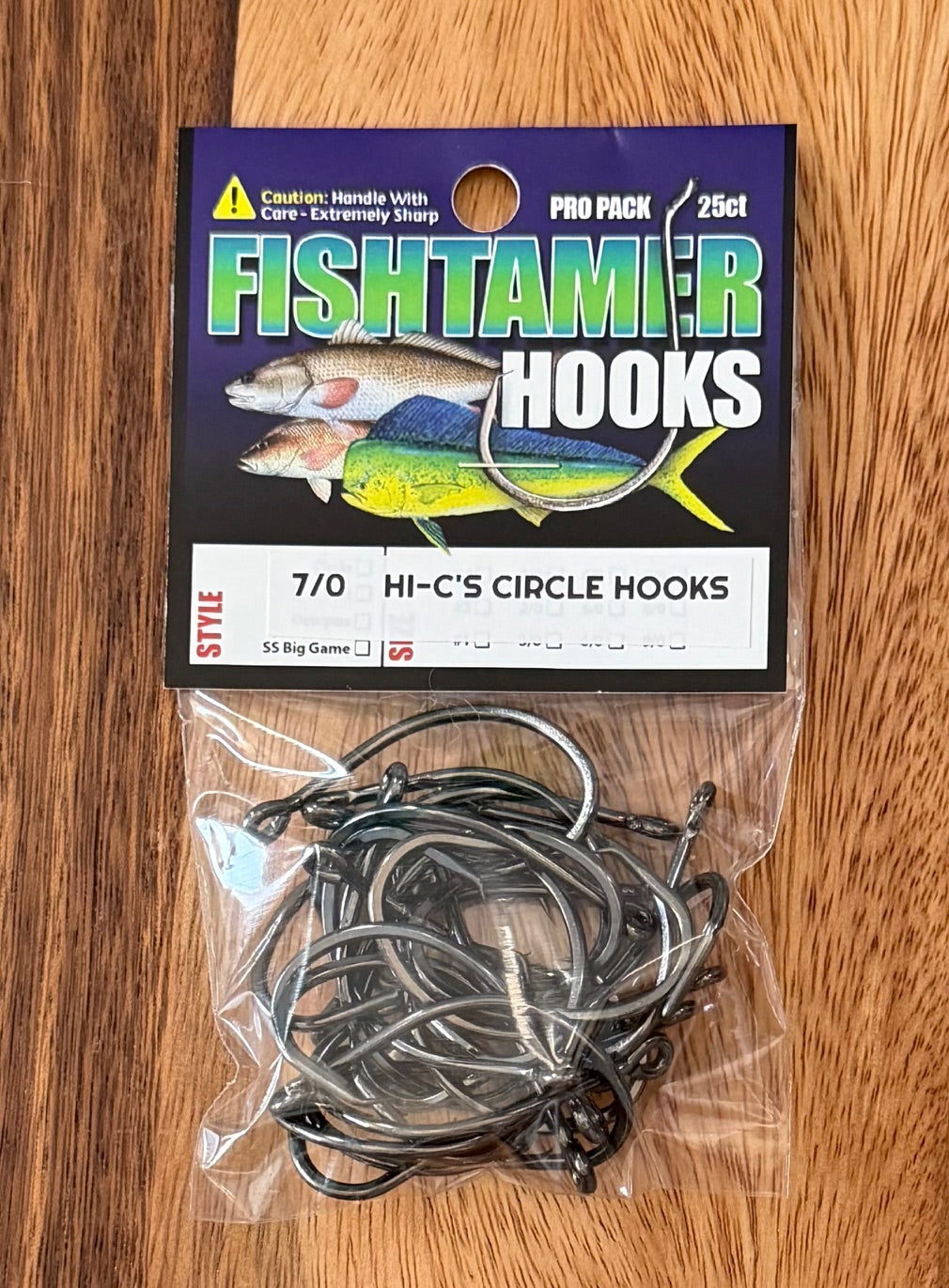 HI-Cs Circle - 25 Pack - Fishing Hooks