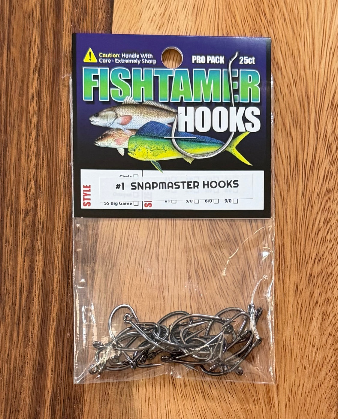 Snapmaster - 25 Pack - Fishing Hooks